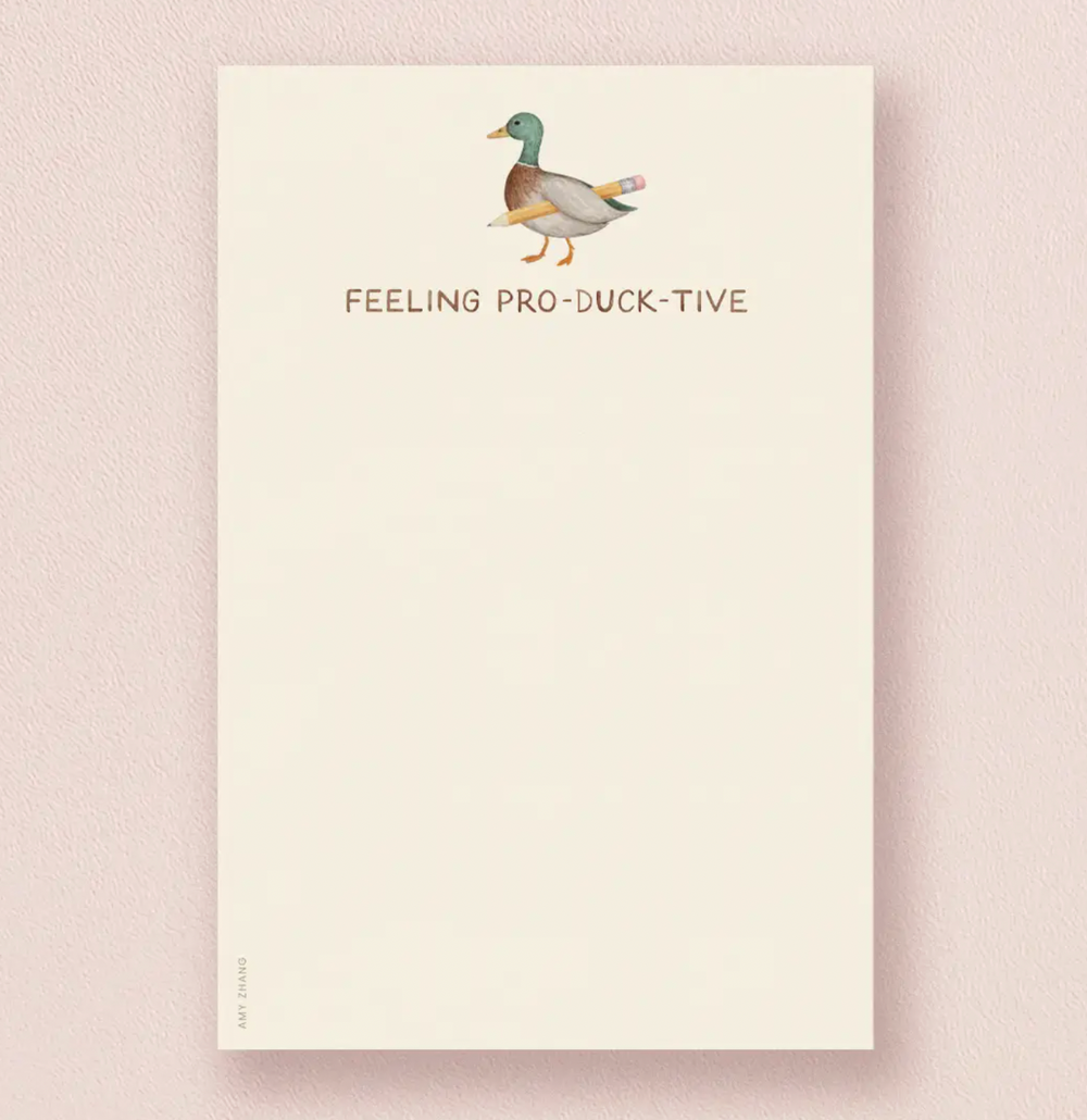 Feeling Productive Notepad