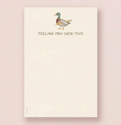 Feeling Productive Notepad