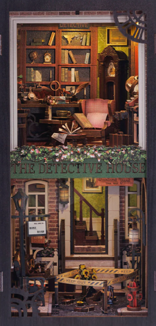 DIY Book Nook Kit - Rose Detective