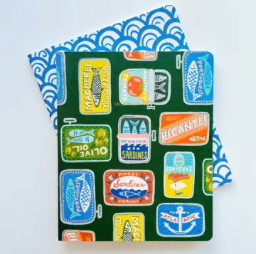 Tinned Fish Notebook Duo