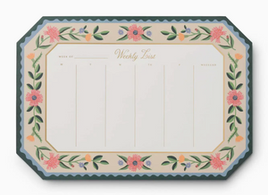 Aster Weekly Desk Pad