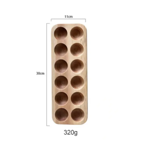 Wooden Egg Storage Tray