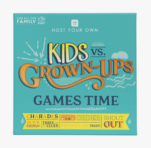 Kid vs. Adult Family Game