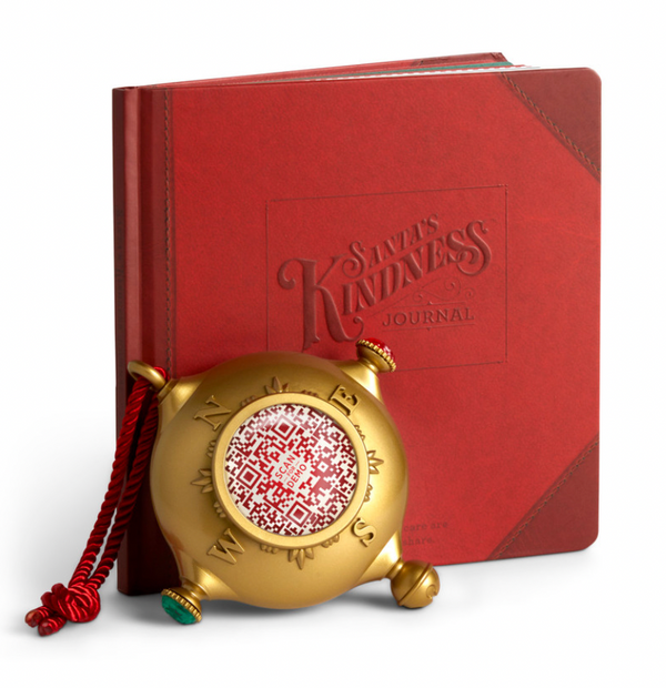 Santa's Kindness Ornament and Journal