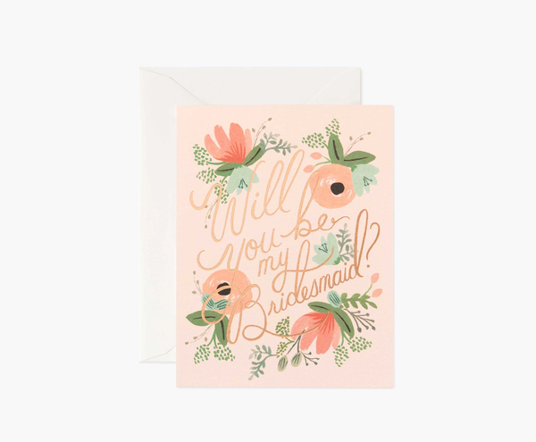 Blushing Bridesmaid Boxed Set of 8