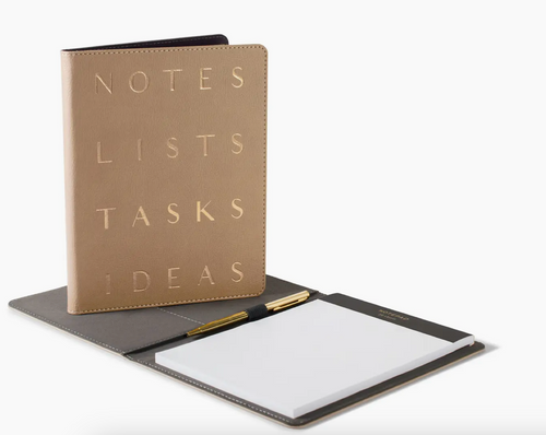 Khaki Signature Small Padfolio