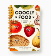 Googly Food Sticker Book