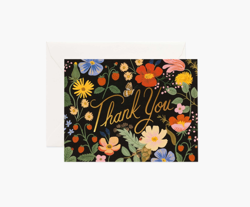 Strawberry Fields Thank You Cards Boxed Set of 8