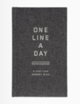 Charcoal One Line A Day