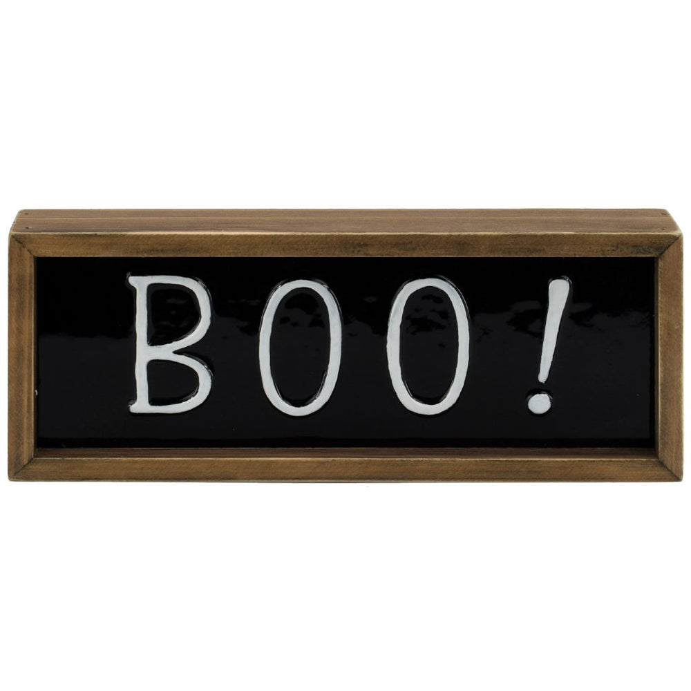 Boo Table Top Sign