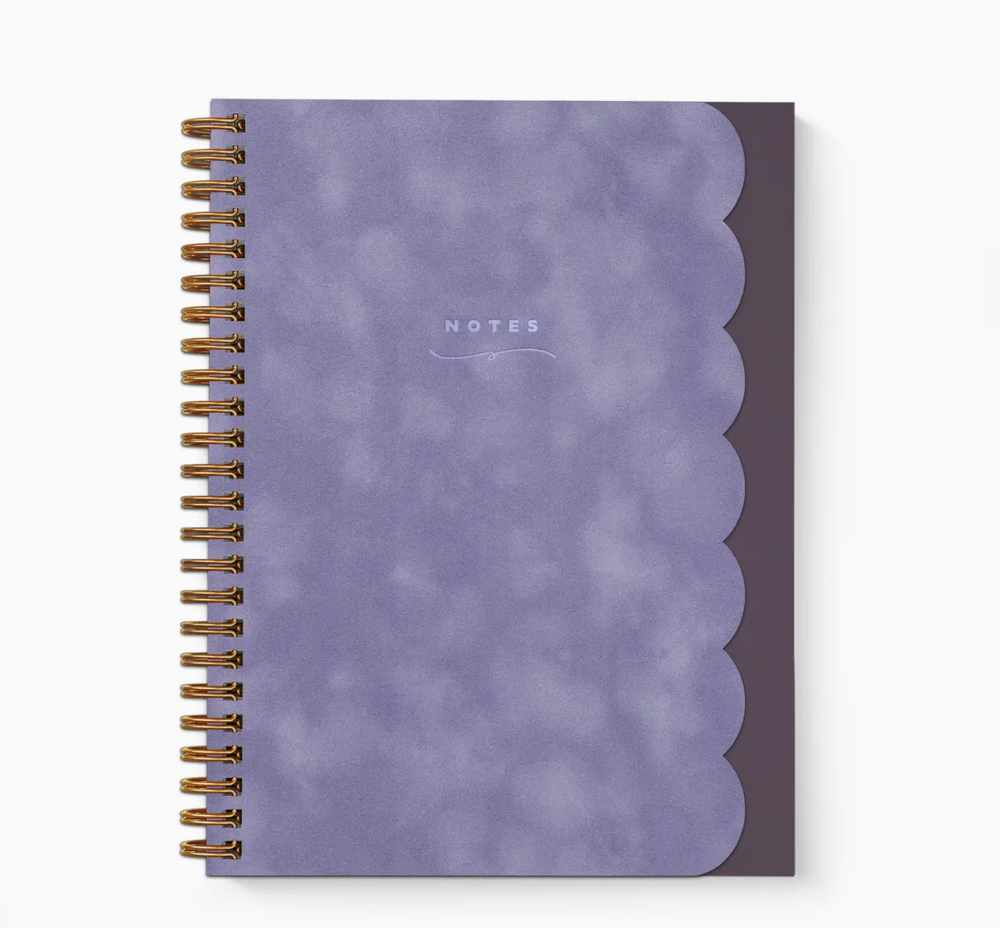 Scallop Notebook - Nightshade