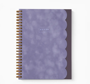 Scallop Notebook - Nightshade