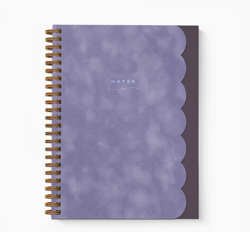 Scallop Notebook - Nightshade