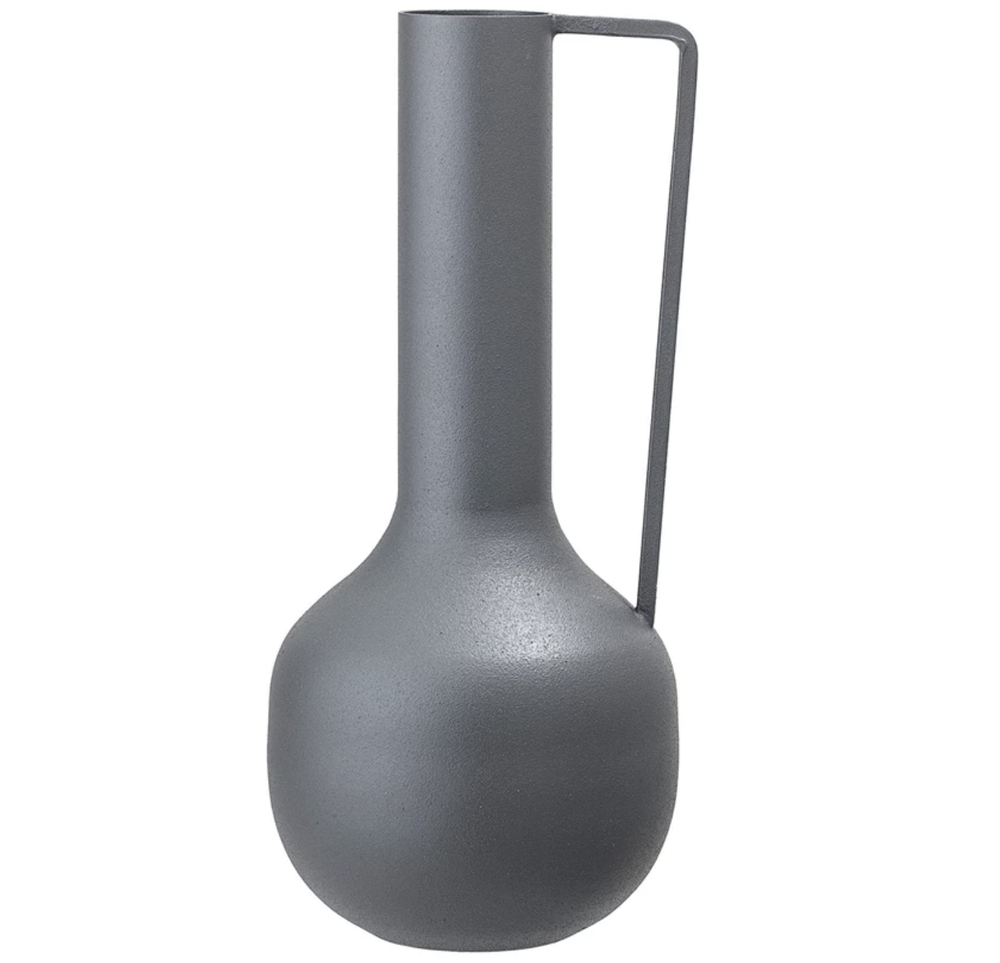 Metal Vase with Handle