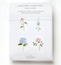 Paintable Postcard Set
