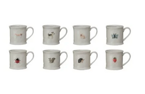 Ceramic Mug w/Animal Motif