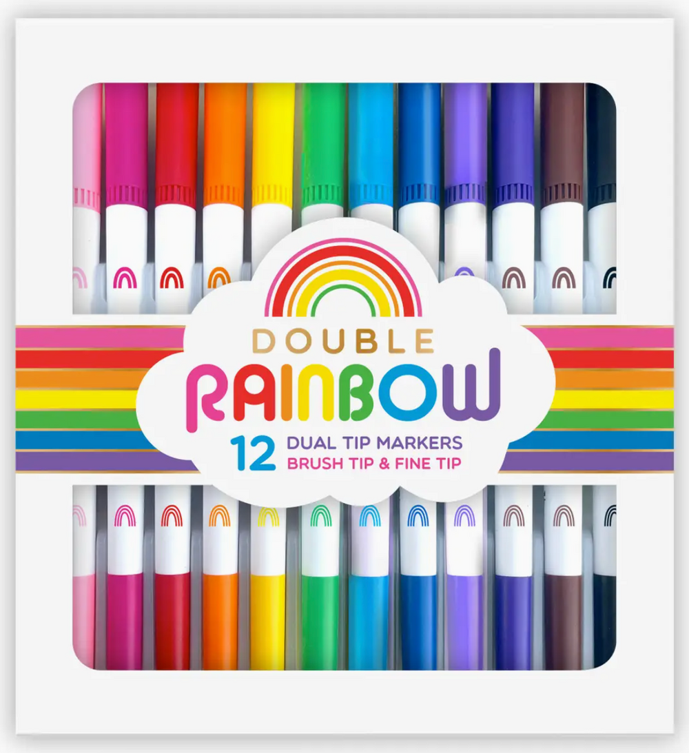 Double Rainbow Markers