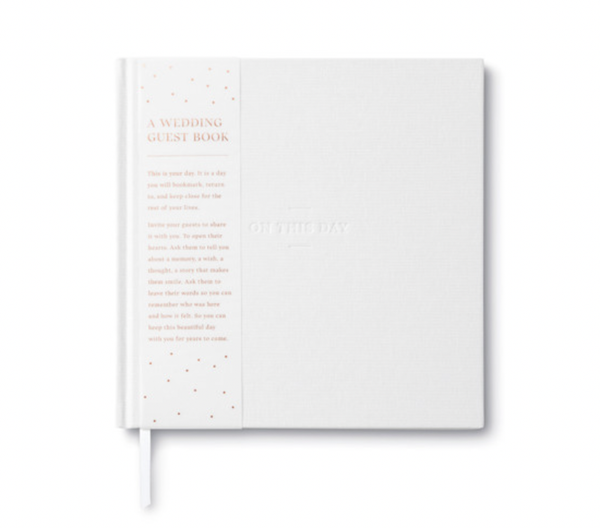 Wedding Guest Book - "On This Day"