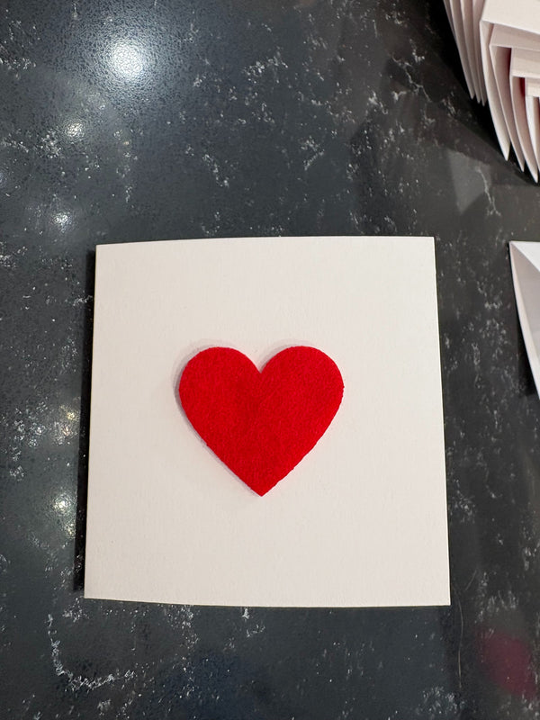 Mini Heart Card
