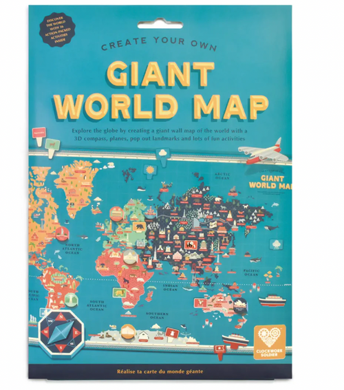 Create Your Own Giant World Map