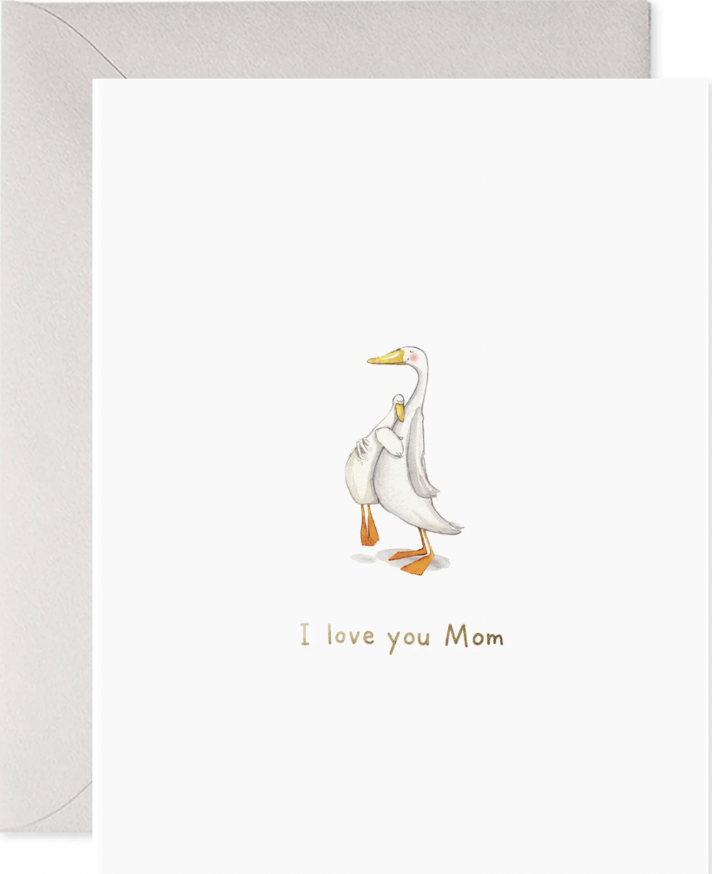 Mom Duck Hug Card
