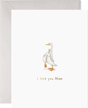 Mom Duck Hug Card