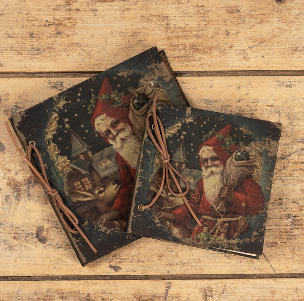 Red Coat Santa Notebook Set