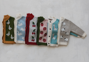 Knit Baby Cardigan