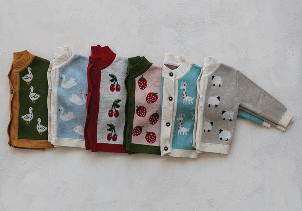 Knit Baby Cardigan