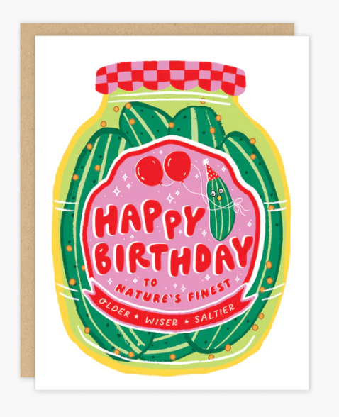Pickle Birthday Cards