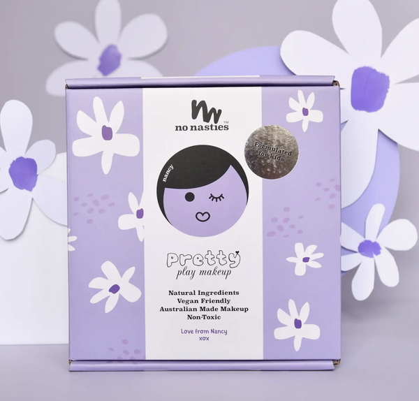 Pretty Purple Kids Makeup Box
