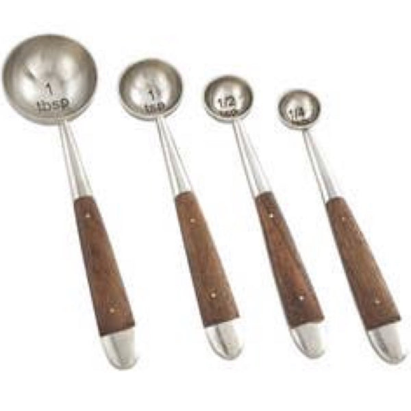 Wood Handle Measuring Spoons