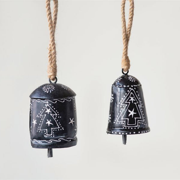 Hand Painted Metal Bell, 2 Styles (Seasonal)