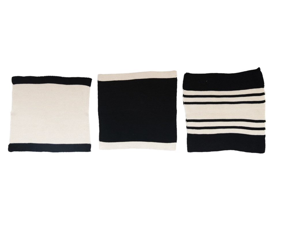 Cotton Knit Dish Cloth Set