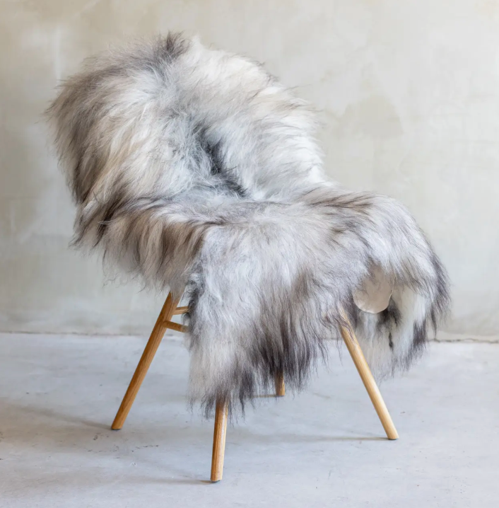 Decorative Sheepskin Blanket