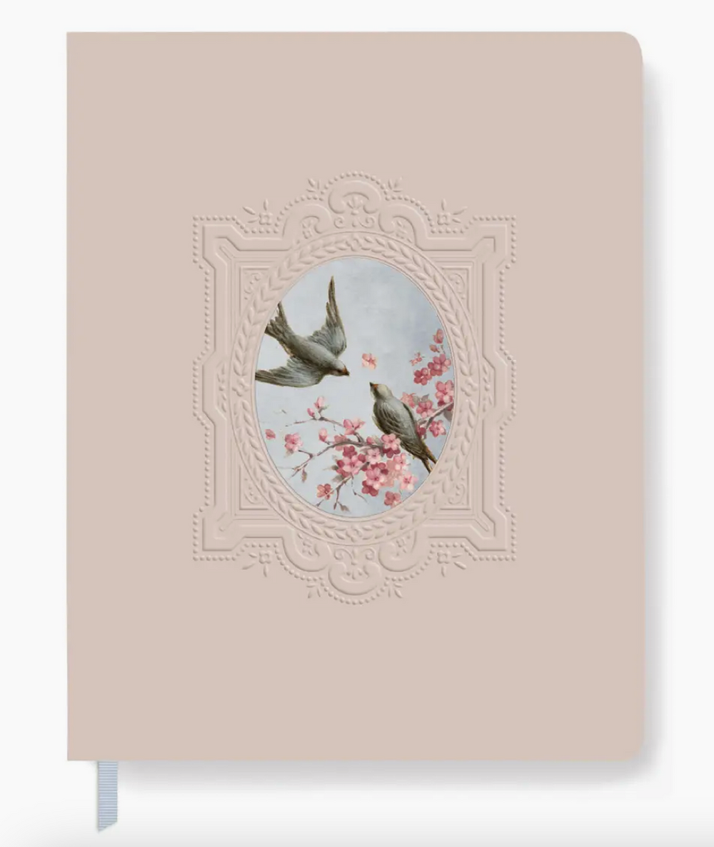 Victorian Bird Paperback Journal