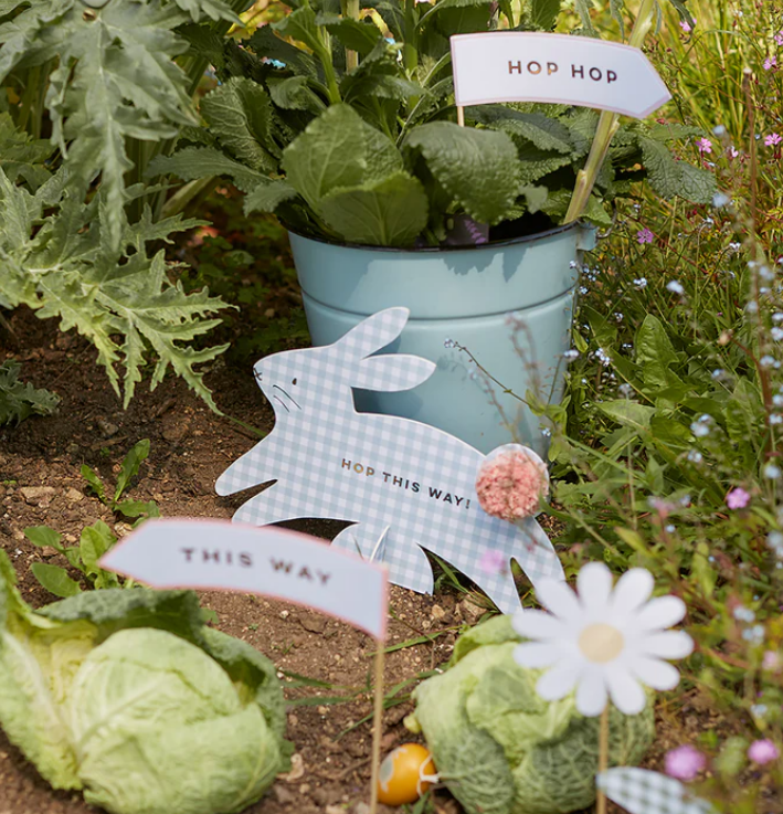 Gingham Bunnies Egg Hunt Kit