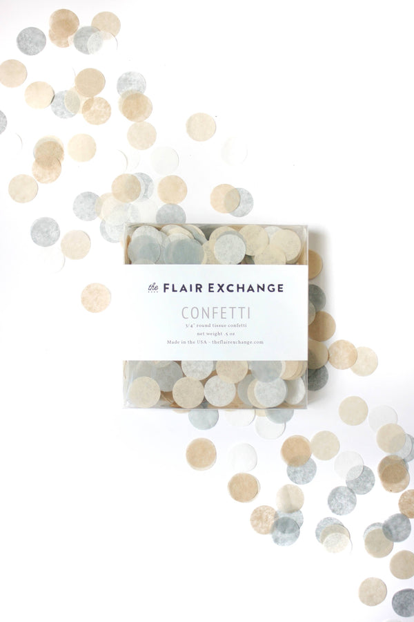 Natural Hand-Cut Confetti