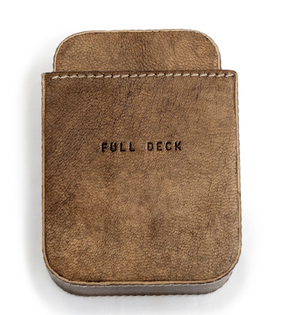 Leather Playing Card Case
