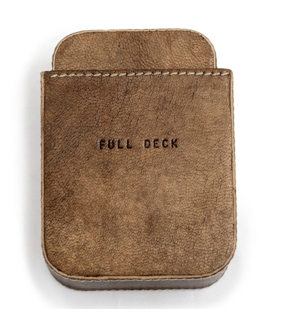 Leather Playing Card Case