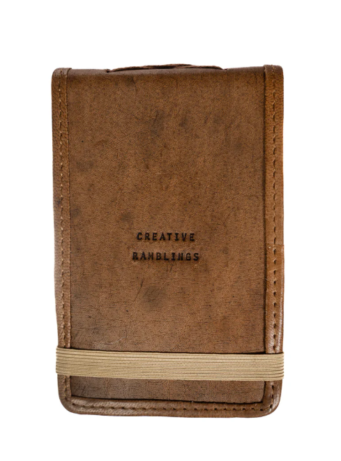 Mini Leather Journal - Creative Ramblings