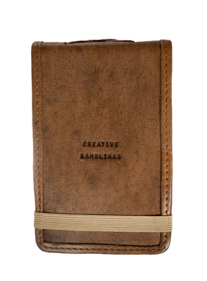 Mini Leather Journal - Creative Ramblings