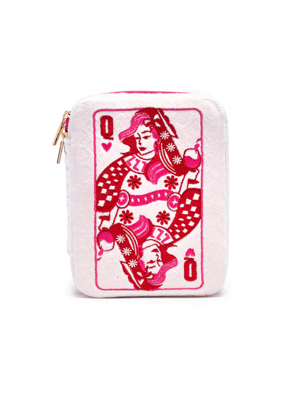 Velvet Jewelry Zip Case