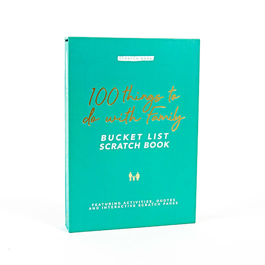 Bucket List Scratch Book
