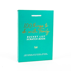 Bucket List Scratch Book