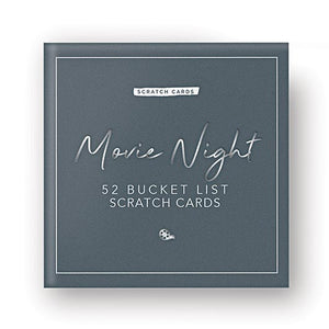 Bucket List Scratch Cards