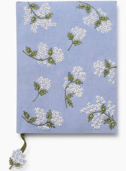 Hydrangea Beaded Journal
