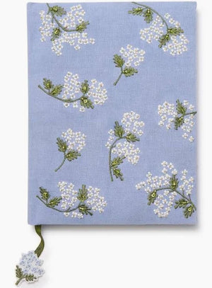 Hydrangea Beaded Journal