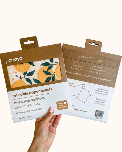 Papaya Reusable Paper Towels