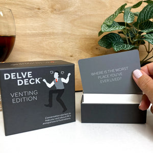 Delve Deck of Conversation Cards